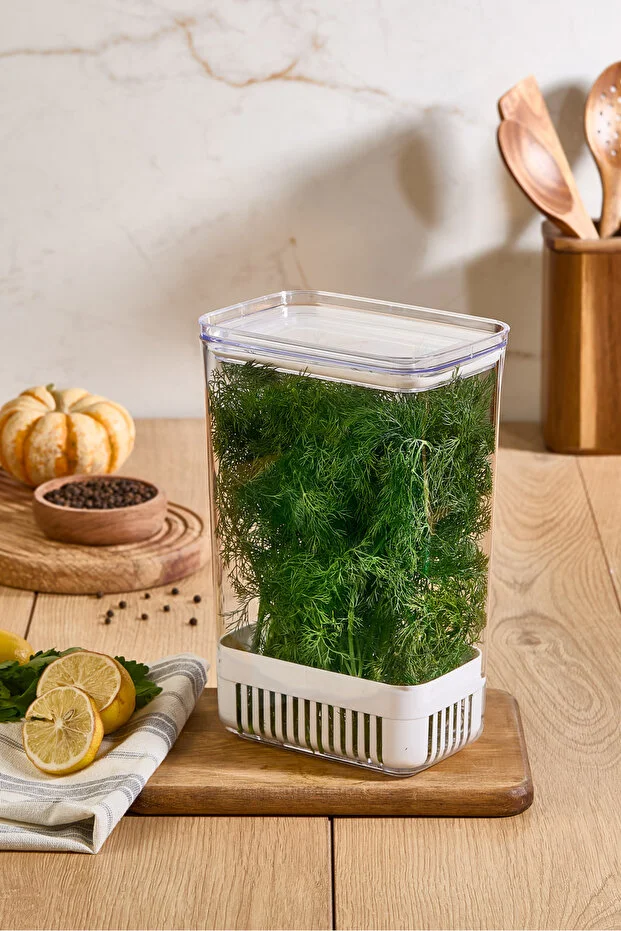 Yeşillik Saklama Kabı 2'li Set – 2900 ml | Sebze Saklama & Buzdolabı Tazeleyici Kutu Yeşillik Saklama Kabı 2'li Set – 2900 ml | Sebze Saklama & Buzdolabı Tazeleyici Kutu